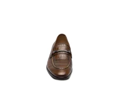 Stacy Adams Mens Ferdinand Moc Toe Slip On Oxford - Cognac -Shoe Sales Store US 01 501552 02