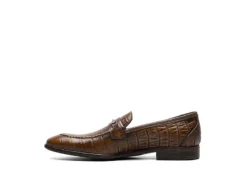 Stacy Adams Mens Ferdinand Moc Toe Slip On Oxford - Cognac -Shoe Sales Store US 01 501552 03