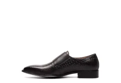 Stacy Adams Mens Torrance Plain Toe Double Monk Strap Oxford - Black -Shoe Sales Store US 01 501558 03