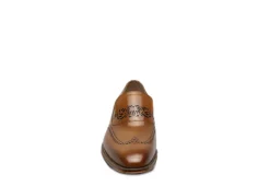 Stacy Adams Mens Pryce Wingtip Perf Slip On Oxford - Cognac -Shoe Sales Store US 01 501561 02