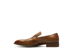 Stacy Adams Mens Pryce Wingtip Perf Slip On Oxford - Cognac -Shoe Sales Store US 01 501561 03