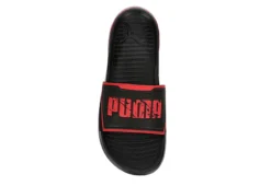 Puma Mens Viz Tech Slide Sandal - Black 14 Puma Mens Viz Tech Slide Sandal - Black -Shoe Sales Store US 01 501566 05
