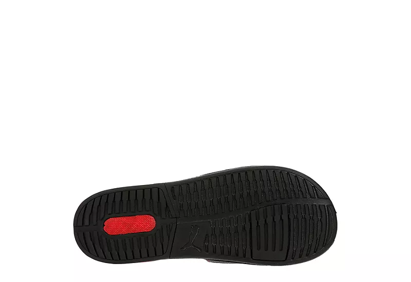 Puma Mens Viz Tech Slide Sandal - Black 9 Puma Mens Viz Tech Slide Sandal - Black - Image 7