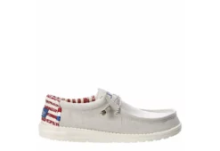 Heydude Mens Wally Slip On Sneaker - White -Shoe Sales Store US 01 501573 01
