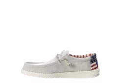 Heydude Mens Wally Slip On Sneaker - White -Shoe Sales Store US 01 501573 03