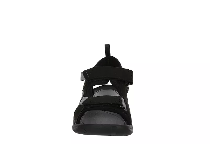 Keen Mens Drift Creek Two Strap Outdoor Sandal - Black 5 Keen Mens Drift Creek Two Strap Outdoor Sandal - Black - Image 3