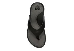 Reef Mens San Onofre Flip Flop Sandal - Black -Shoe Sales Store US 01 501590 05