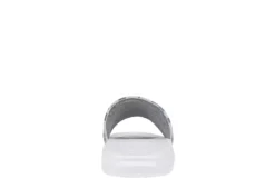 Champion Mens Mega Slide Graphic Slide Sandal - White -Shoe Sales Store US 01 501605 04