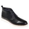Thomas & Vine Mens Cutler Chukka Boot - Black -Shoe Sales Store US 01 501618 00