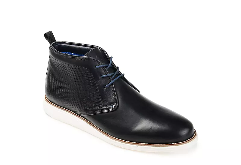Thomas & Vine Mens Cutler Chukka Boot - Black 3 Thomas & Vine Mens Cutler Chukka Boot - Black