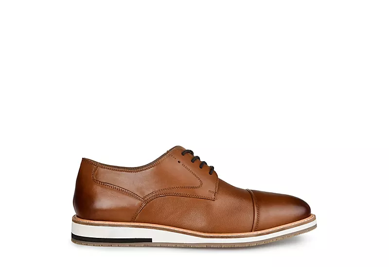 Thomas & Vine Mens Hartley Oxford - Cognac 4 Thomas & Vine Mens Hartley Oxford - Cognac - Image 2
