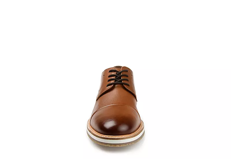 Thomas & Vine Mens Hartley Oxford - Cognac 5 Thomas & Vine Mens Hartley Oxford - Cognac - Image 3