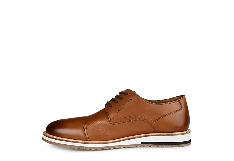 Thomas & Vine Mens Hartley Oxford - Cognac 6 Thomas & Vine Mens Hartley Oxford - Cognac - Image 4