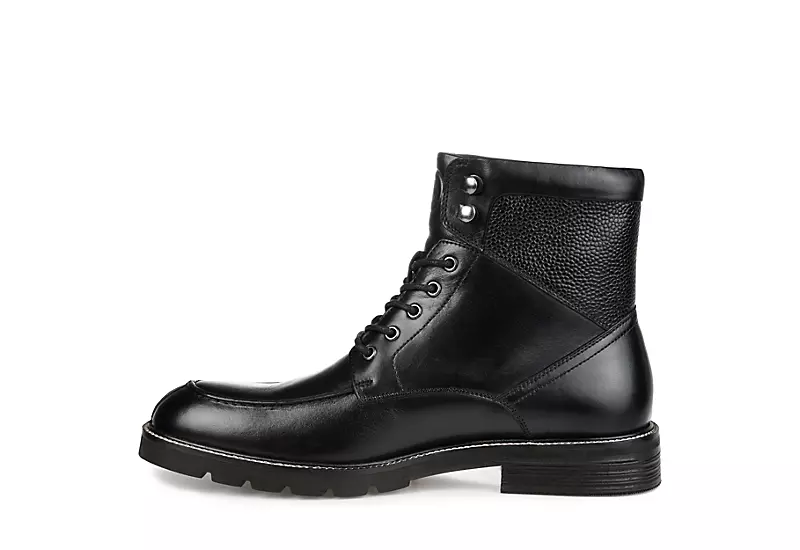 Thomas & Vine Mens Lowry Lace-up Boot - Black 6 Thomas & Vine Mens Lowry Lace-up Boot - Black - Image 4