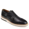 Thomas & Vine Mens Thatcher Monk Strap Oxford - Black 1 Thomas & Vine Mens Thatcher Monk Strap Oxford - Black -Shoe Sales Store US 01 501670 00