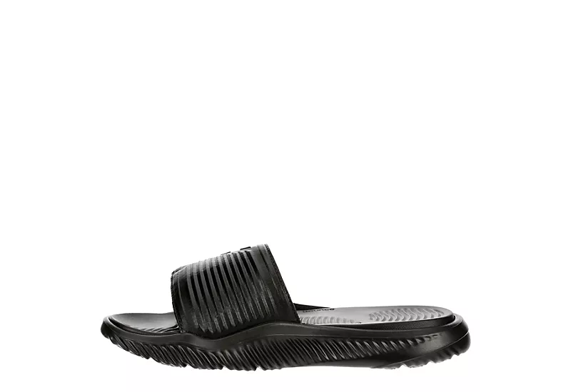 Adidas Mens Alphabounce 2.0 Slide Sandal - Black 6 Adidas Mens Alphabounce 2.0 Slide Sandal - Black - Image 4