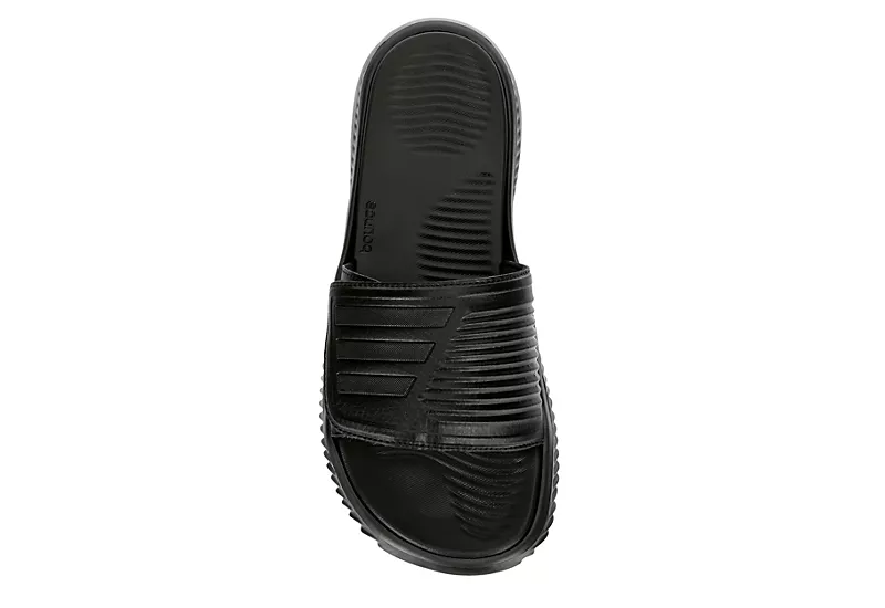 Adidas Mens Alphabounce 2.0 Slide Sandal - Black 8 Adidas Mens Alphabounce 2.0 Slide Sandal - Black - Image 6