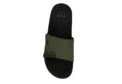 Reef Mens Fanning Slide Sandal - Olive 14 Reef Mens Fanning Slide Sandal - Olive -Shoe Sales Store US 01 501689 05