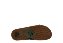 Reef Mens Fanning Slide Sandal - Olive 15 Reef Mens Fanning Slide Sandal - Olive -Shoe Sales Store US 01 501689 06