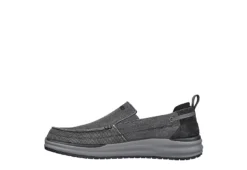 Skechers Mens Arch Fit Melo Slip On Sneaker - Grey -Shoe Sales Store US 01 501696 02