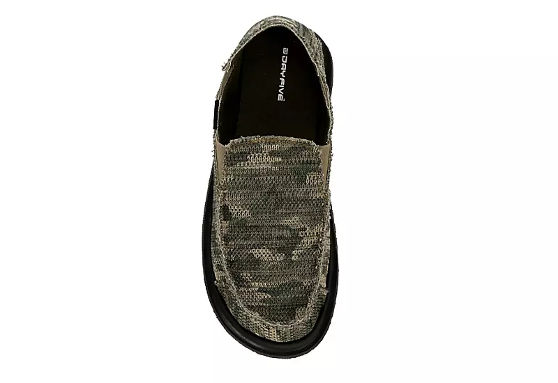 Day Five Mens Baja Slip On Sneaker - Camo 8 Day Five Mens Baja Slip On Sneaker - Camo - Image 6