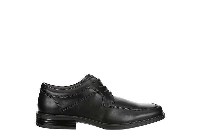 Borelli Mens Stanton Oxford - Black 4 Borelli Mens Stanton Oxford - Black - Image 2