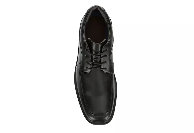 Borelli Mens Stanton Oxford - Black 8 Borelli Mens Stanton Oxford - Black - Image 6