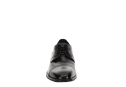 Franco Fortini Mens Up Town Oxford - Black -Shoe Sales Store US 01 501715 02