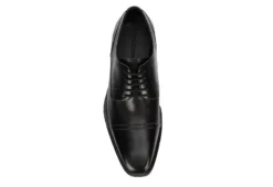 Franco Fortini Mens Up Town Oxford - Black -Shoe Sales Store US 01 501715 05