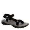Highland Creek Mens River Outdoor Sandal - Black