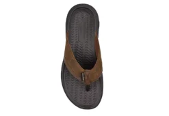 Skechers Mens Malico Flip Flop Sandal - Brown -Shoe Sales Store US 01 501764 03