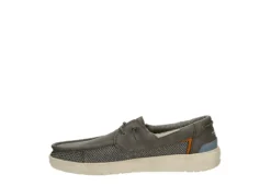 Heydude Mens Welsh Boat Shoe - Dark Grey -Shoe Sales Store US 01 501810 03