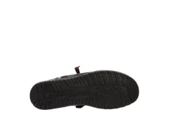 Heydude Mens Wally Slip On Sneaker - Black -Shoe Sales Store US 01 501813 06