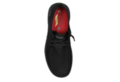 Skechers Mens Arch Fit Melo Slip Resistant Work Shoe - Black -Shoe Sales Store US 01 501849 03