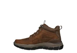 Skechers Mens Respected-boswell Lace-up Boot - Brown -Shoe Sales Store US 01 501926 02