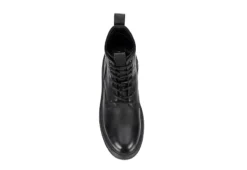 Franco Fortini Mens Ryker Lace-up Boot - Black -Shoe Sales Store US 01 501935 05