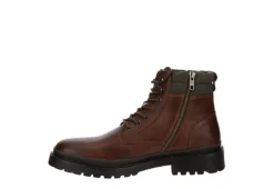 Franco Fortini Mens Range Lace-up Boot - Brown -Shoe Sales Store US 01 501937 03
