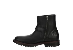 Franco Fortini Mens Borris Boot - Black -Shoe Sales Store US 01 501938 03