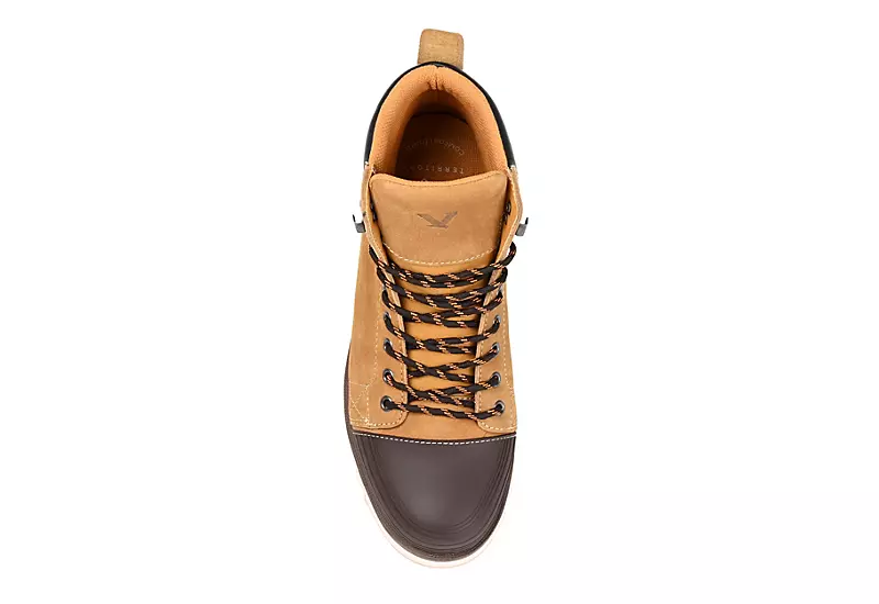 Territory Mens Altitude Lace-up Boot - Tan 8 Territory Mens Altitude Lace-up Boot - Tan - Image 6