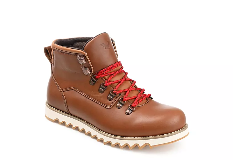Territory Mens Badlands Lace-up Boot - Brown 3 Territory Mens Badlands Lace-up Boot - Brown
