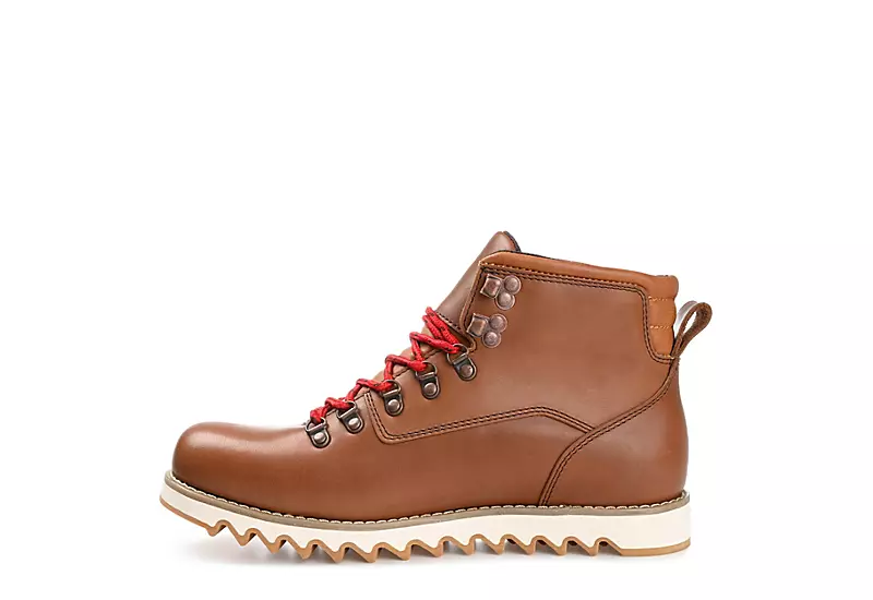 Territory Mens Badlands Lace-up Boot - Brown 6 Territory Mens Badlands Lace-up Boot - Brown - Image 4