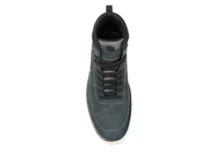Territory Mens Roam Mid Sneaker - Blue 14 Territory Mens Roam Mid Sneaker - Blue -Shoe Sales Store US 01 501961 05