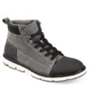Territory Mens Titantwo Lace-up Boot - Grey -Shoe Sales Store US 01 501965 00