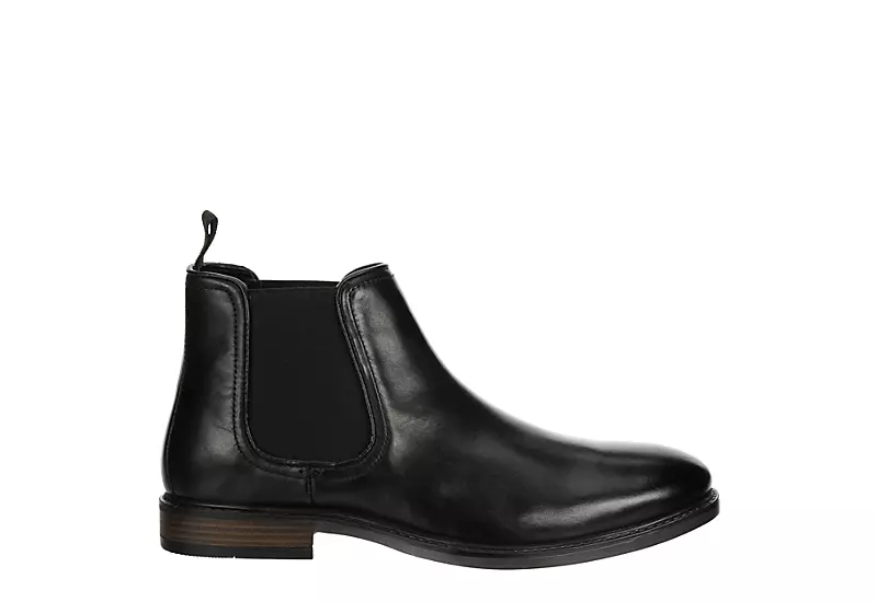 Franco Fortini Mens Glory Chelsea Boot - Black 4 Franco Fortini Mens Glory Chelsea Boot - Black - Image 2