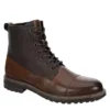 Franco Fortini Mens James Lace-up Boot - Brown 2 Franco Fortini Mens James Lace-up Boot - Brown -Shoe Sales Store US 01 502008 00