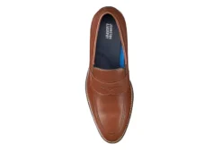 Johnston & Murphy Mens Stockton Penny Loafer Oxford - Dark Tan -Shoe Sales Store US 01 502051 05