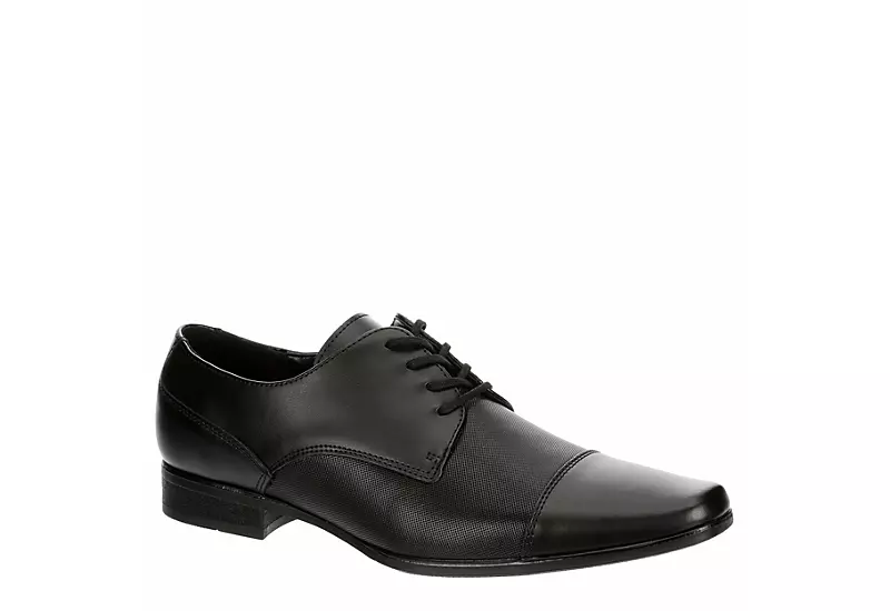 Calvin Klein Mens Bram Oxford - Black 3 Calvin Klein Mens Bram Oxford - Black