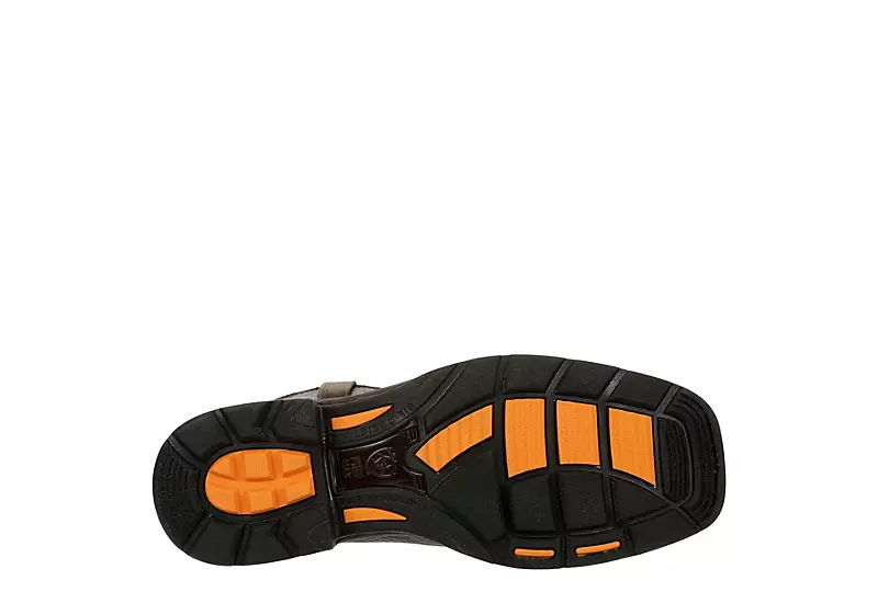 Ariat Mens Workhog Waterproof Work Boot - Brown 9 Ariat Mens Workhog Waterproof Work Boot - Brown - Image 7