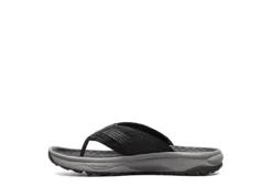 Florsheim Mens Tread Lite Flip Flop Sandal - Black 12 Florsheim Mens Tread Lite Flip Flop Sandal - Black -Shoe Sales Store US 01 502189 03