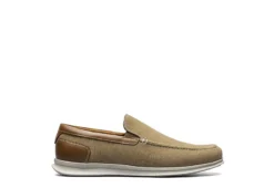 Florsheim Mens Montigo Canvas Venetian Loafer Oxford - Sand